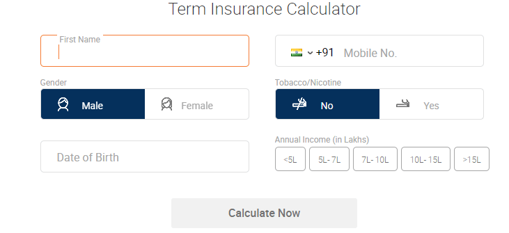 life insurance policy Max Life Insurance